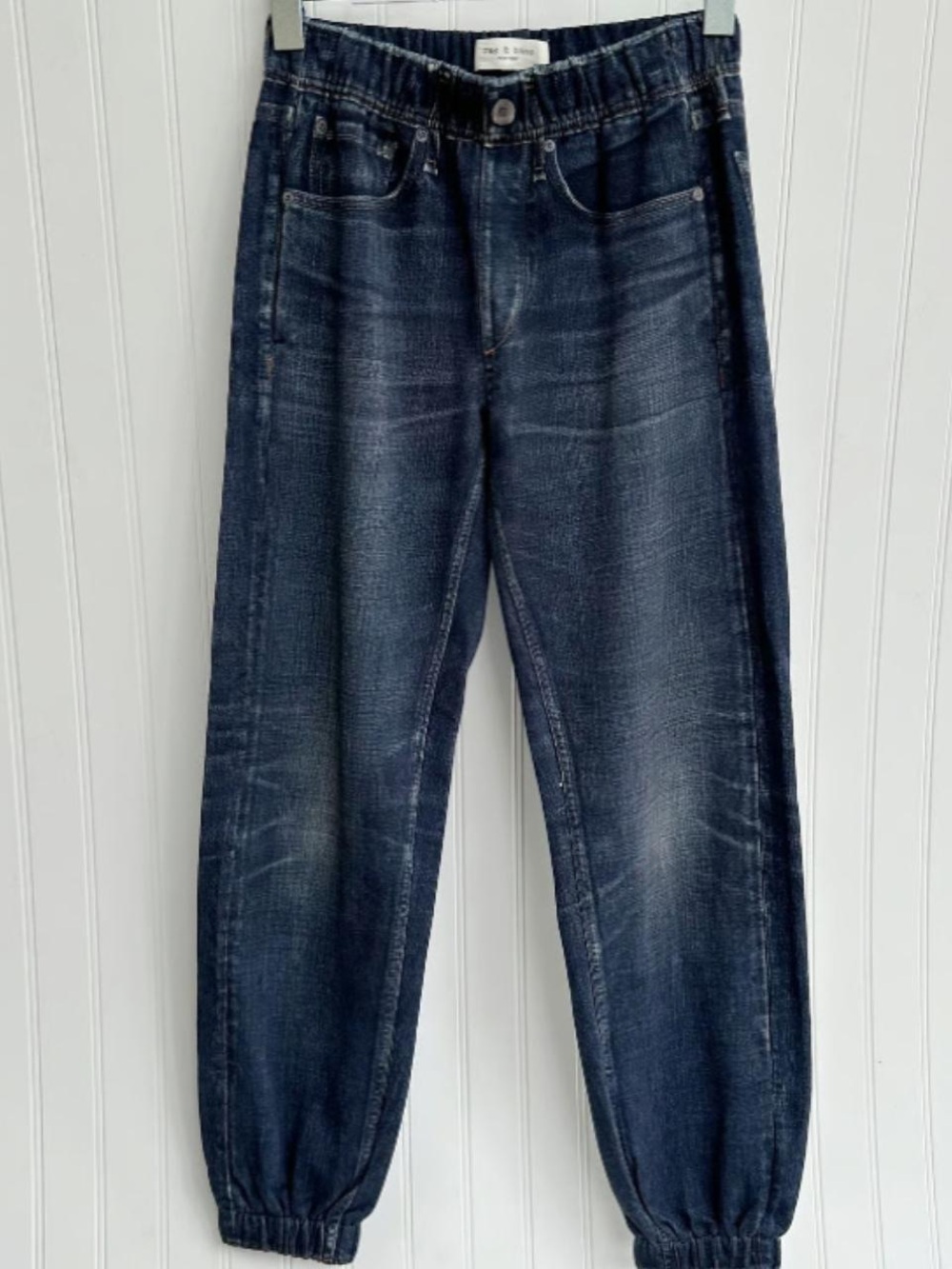 rag & bone Dark Blue Washed Women's Jeggings